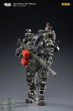 JoyToy Source 1/24 H07 Steel Bone Firepower Mecha Olive Version W/ Pilot -Action Figures Store 261a13a814
