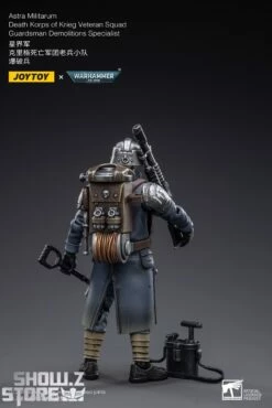 JoyToy Source 1/18 Warhammer 40K Death Korps Of Krieg Veteran Squad Guardsman Demolitions Specialist -Action Figures Store 2664ef4b4b