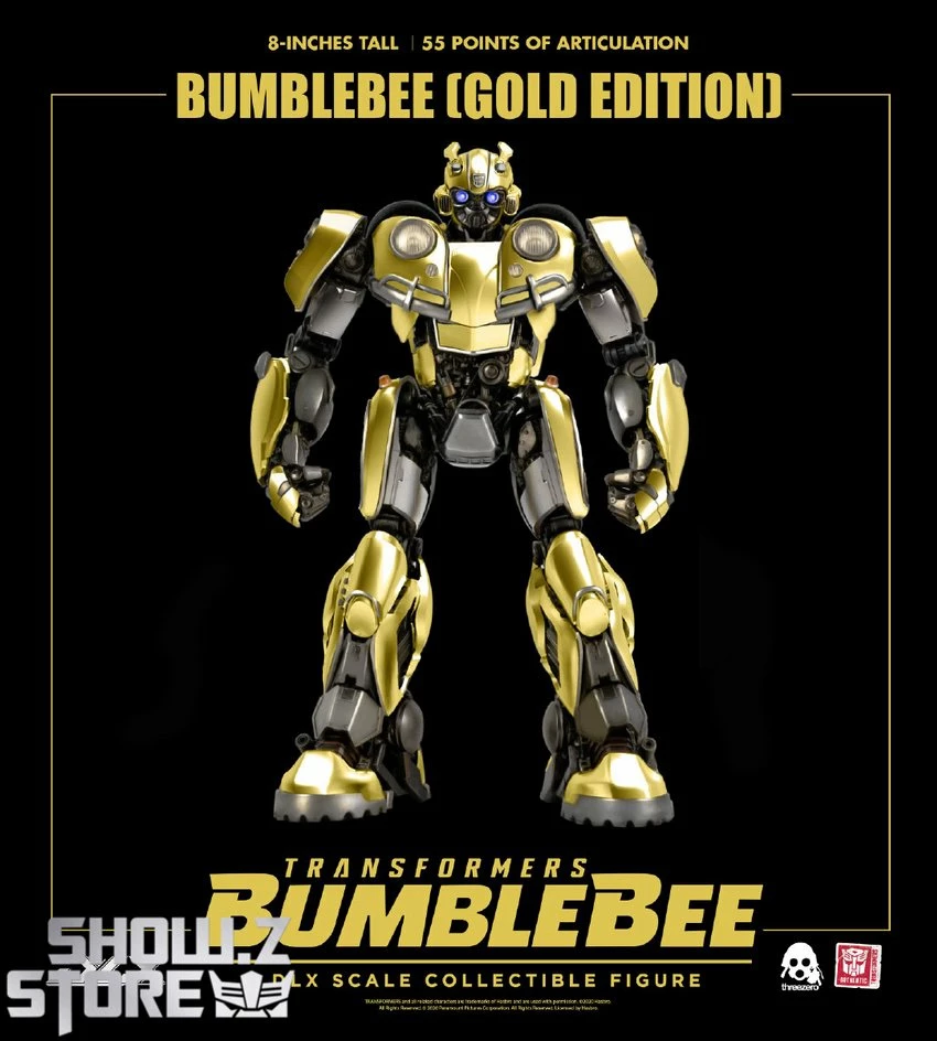 Threezero & Hasbro 3Z0294-EX Bumblebee Golden Version 5 Threezero & Hasbro 3Z0294-EX Bumblebee Golden Version - Image 3