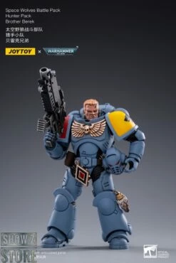 JoyToy Source 1/18 Warhammer 40K Space Wolves Battle Pack Hunter Pack Set Of 4 -Action Figures Store 273923fc1b