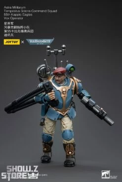 JoyToy Source 1/18 Warhammer 40K Astra Militarum Tempestus Scions Command Squad 55th Kappic Eagles Vox Operator -Action Figures Store 27aa4afc3d