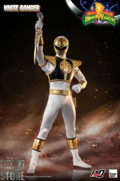 Threezero Studio 1/6 Mighty Morphin Power Rangers White Ranger -Action Figures Store 2858cdb59b