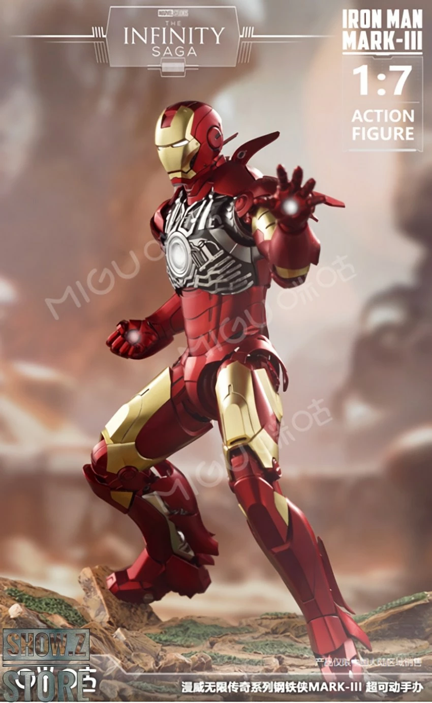 M.W Culture 1/7 Marvel Licensed Infinity Sage Iron Man MK3 7 M.W Culture 1/7 Marvel Licensed Infinity Sage Iron Man MK3 - Image 5