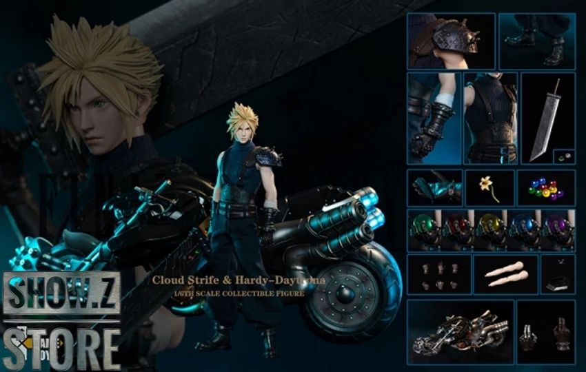 GameToys GT-002C 1/6 Cloud & Hardy Daytona Deluxe Version 10 GameToys GT-002C 1/6 Cloud & Hardy Daytona Deluxe Version - Image 8