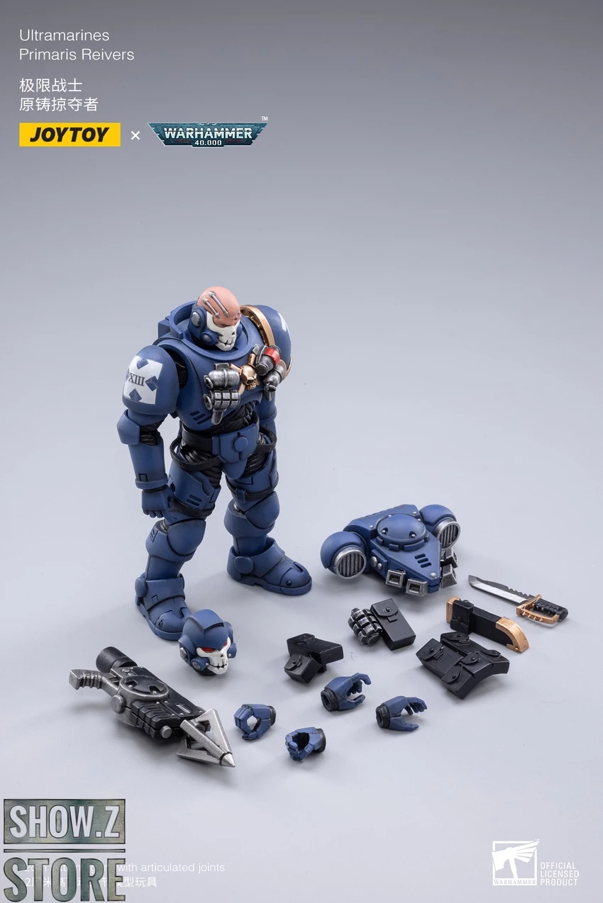 JoyToy Source 1/18 Warhammer 40K Ultramarines Primaris Reivers Set Of 3 9 JoyToy Source 1/18 Warhammer 40K Ultramarines Primaris Reivers Set Of 3 - Image 7