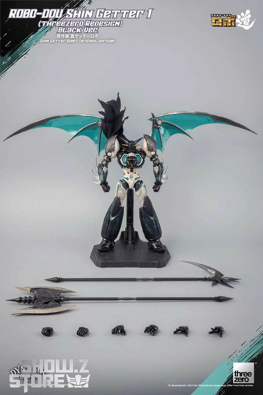 Threezero Shin Getter Robot Shin Getter 1 Black Version 21 Threezero Shin Getter Robot Shin Getter 1 Black Version - Image 19