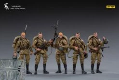 JoyToy Source 1/18 WWII Soviet Infantry Set Of 5 -Action Figures Store 2b112db36b