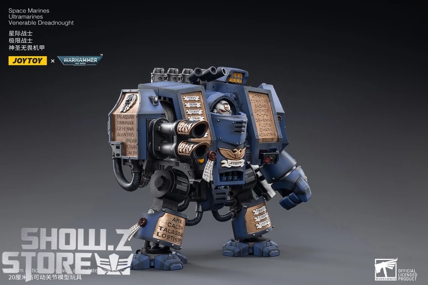 JoyToy Source 1/18 Warhammer 40K Space Marines Ultramarines Venerable Dreadnought Mecha 7 JoyToy Source 1/18 Warhammer 40K Space Marines Ultramarines Venerable Dreadnought Mecha - Image 5