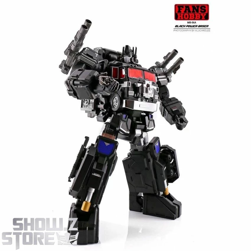 FansHobby MB-06A Power Baser Optimus Prime Black Version 3 FansHobby MB-06A Power Baser Optimus Prime Black Version