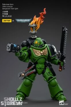 JoyToy Source 1/18 Warhammer 40K Salamanders Intercessors Sergeant Tsek'gan -Action Figures Store 2cb8e4e402