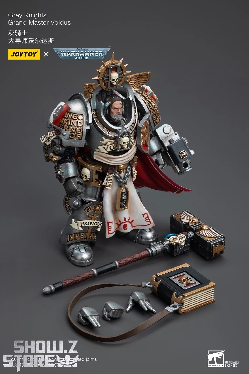 JoyToy Source 1/18 Warhammer 40K Grey Knights Grand Master Voldus 5 JoyToy Source 1/18 Warhammer 40K Grey Knights Grand Master Voldus - Image 3