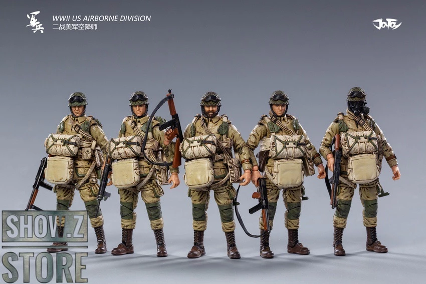 JoyToy Source 1/18 WWII United States Airborne Division Set Of 5 15 JoyToy Source 1/18 WWII United States Airborne Division Set Of 5 - Image 13