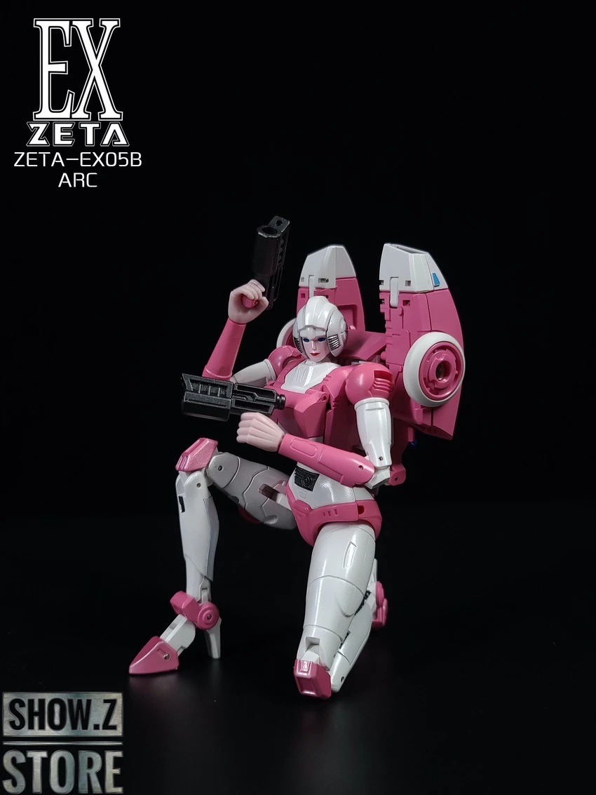 Zeta Toys EX-05B Arc Arcee Cartoon Color Version 8 Zeta Toys EX-05B Arc Arcee Cartoon Color Version - Image 6