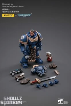 JoyToy Source 1/18 Warhammer 40K Space Ultramarines Veteran Sergeant Icastus 12 JoyToy Source 1/18 Warhammer 40K Space Ultramarines Veteran Sergeant Icastus -Action Figures Store 2f476141cc