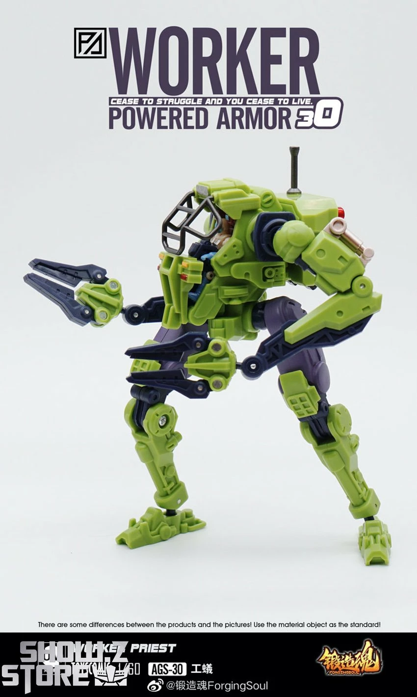 Forging Soul 1/60 AGS-30 Powered Armor Series Worker Priest 8 Forging Soul 1/60 AGS-30 Powered Armor Series Worker Priest - Image 6