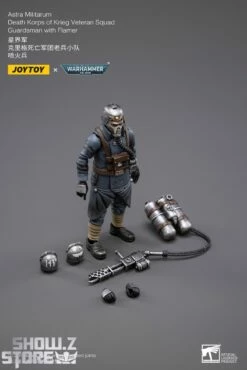 JoyToy Source 1/18 Warhammer 40K Death Korps Of Krieg Veteran Squad Guardsman With Flamer -Action Figures Store 2fffff8daa