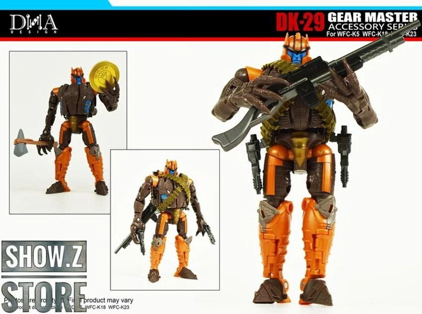 DNA Design DK-29 Upgrade Kit For WFC-K5/18/23 Blackarachnia,Dinobot & Scorponok 8 DNA Design DK-29 Upgrade Kit For WFC-K5/18/23 Blackarachnia,Dinobot & Scorponok - Image 6