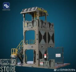 FreshRetro 1/18 1/24 SIB02 Scene In Box Guard Tower Model Kit -Action Figures Store 3091bd5dae