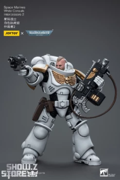 JoyToy Source 1/18 Warhammer 40K Space Marines White Consuls Intercessors 2 -Action Figures Store 3103194dc1