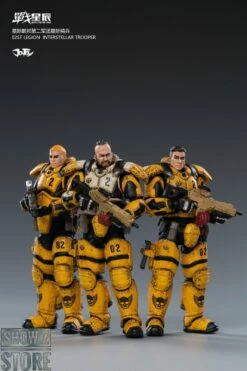 JoyToy Source 1/18 The 2nd Legion Interstellar Troopers Set Of 3 -Action Figures Store 317d9e6153