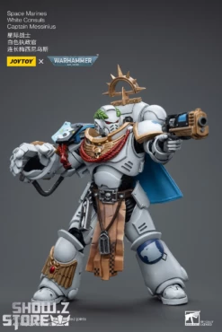 JoyToy Source 1/18 Warhammer 40K Space Marines White Consuls Captain Messinius -Action Figures Store 32bebdb7ce