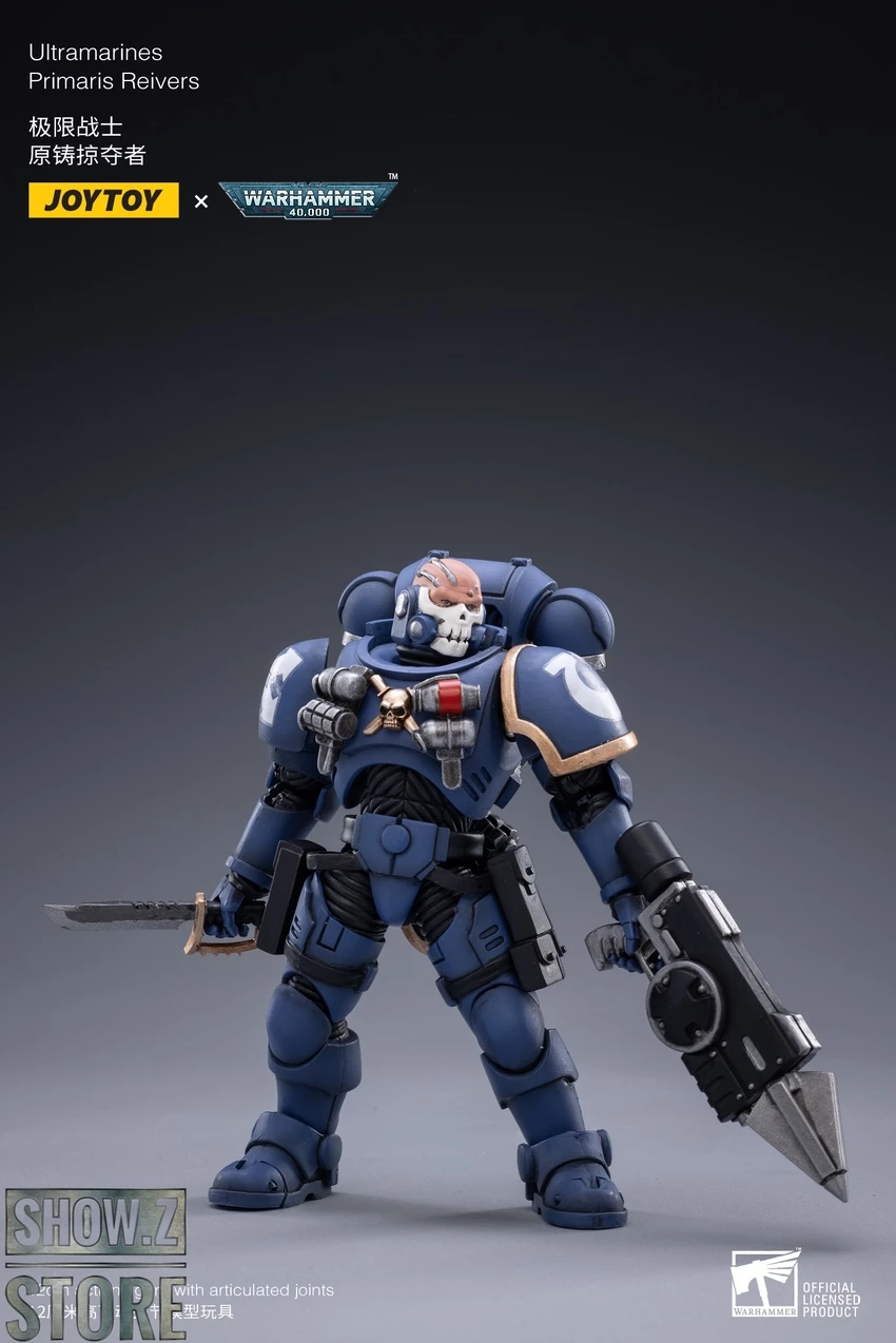 JoyToy Source 1/18 Warhammer 40K Ultramarines Primaris Reivers Set Of 3 11 JoyToy Source 1/18 Warhammer 40K Ultramarines Primaris Reivers Set Of 3 - Image 9