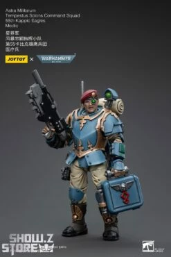 JoyToy Source 1/18 Warhammer 40K Astra Militarum Tempestus Scions Command Squad 55th Kappic Eagles Medic -Action Figures Store 33032435e7