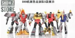 DX9 Toys War In Pocket Dinobots Set Of 5 (X18 Bumper, X19 Quaker, X20 Skyer, X21 Thorner, X22 Rager) -Action Figures Store 33d0723a4c