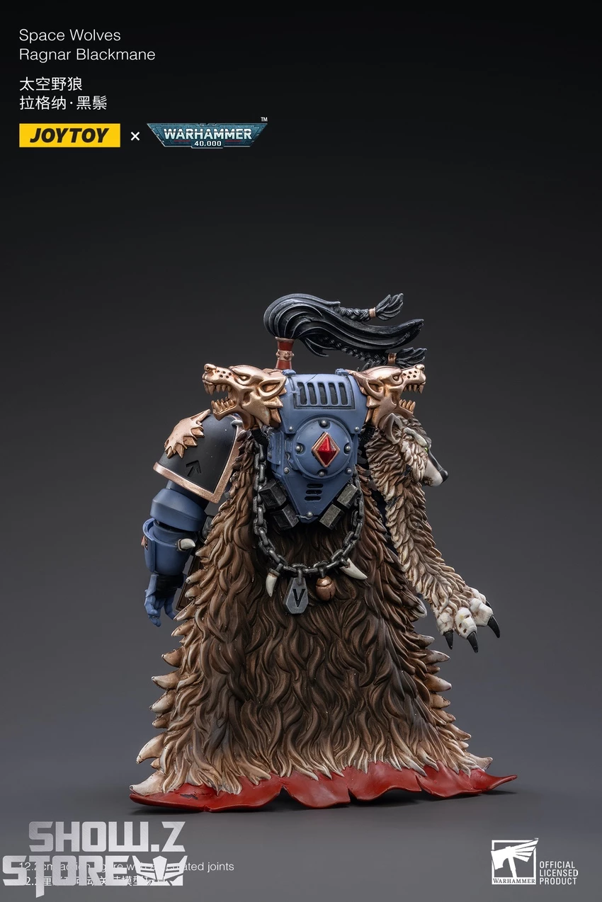JoyToy Source 1/18 Warhammer 40K Space Wolves Ragnar Blackmane 7 JoyToy Source 1/18 Warhammer 40K Space Wolves Ragnar Blackmane - Image 5