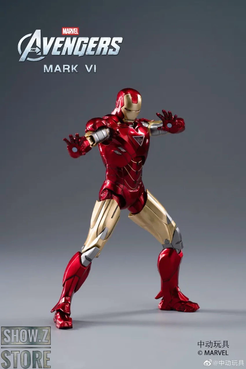 ZT Toys Marvel Licensed 1/10 Iron Man Mark 6 5 ZT Toys Marvel Licensed 1/10 Iron Man Mark 6 - Image 3