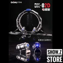 BOKU BK-02D Trailer For Leader MP10 Optimus Prime Chrome Version -Action Figures Store 349114588d