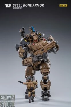 JoyToy Source 1/24 Steel Bone W/ Pilot Desert Version #2 -Action Figures Store 35689616a1