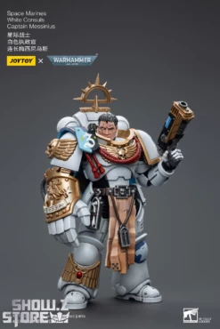 JoyToy Source 1/18 Warhammer 40K Space Marines White Consuls Captain Messinius -Action Figures Store 35e5af1201