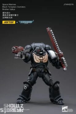 JoyToy Source 1/18 Warhammer 40K Space Marines Black Templars Outriders Brother Valtus -Action Figures Store 366df569a8