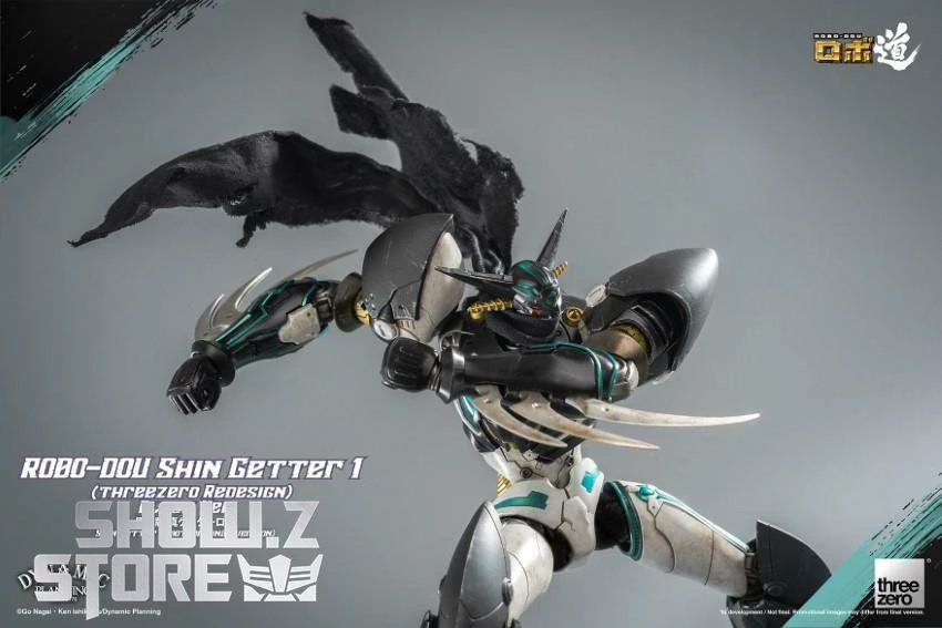 Threezero Shin Getter Robot Shin Getter 1 Black Version 7 Threezero Shin Getter Robot Shin Getter 1 Black Version - Image 5