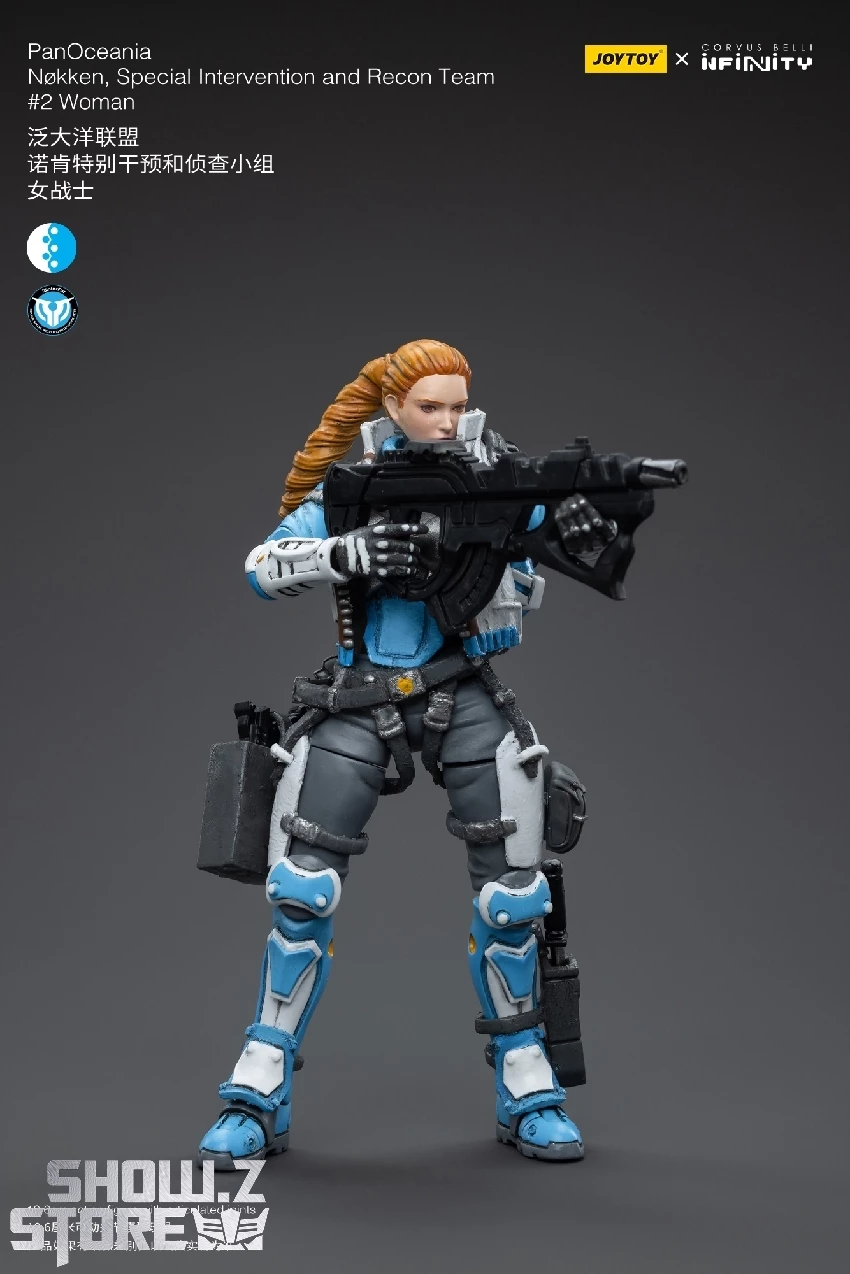 JoyToy Source 1/18 Infinity PanOceania Nokken Special Intervention And Recon Team #2 Woman 7 JoyToy Source 1/18 Infinity PanOceania Nokken Special Intervention And Recon Team #2 Woman - Image 5