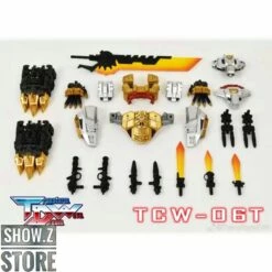 Transform Dream Wave TCW-06T POTP Volcanicus Upgrade Kit Metallic Version -Action Figures Store 393e5be553