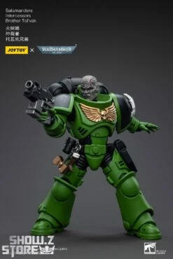 JoyToy Source 1/18 Warhammer 40K Salamanders Intercessors Brother Tol'vak -Action Figures Store 3980665812