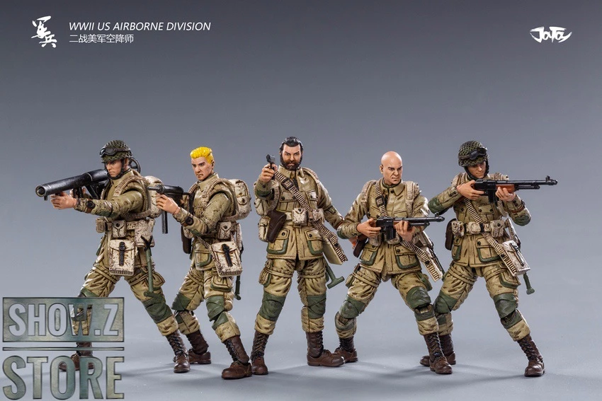 JoyToy Source 1/18 WWII United States Airborne Division Set Of 5 11 JoyToy Source 1/18 WWII United States Airborne Division Set Of 5 - Image 9