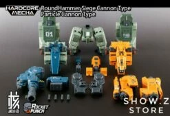 Rocket Punch Hardcore Mecha M2148S M2148X RoundHammer Siege & Particle Cannon Type -Action Figures Store 3b1a888544