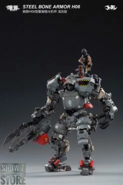 JoyToy Source 1/25 H06 Steel Bone Armour Grey Color /w Pilot -Action Figures Store 3b334197d8