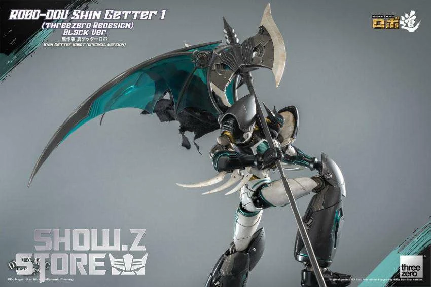 Threezero Shin Getter Robot Shin Getter 1 Black Version 12 Threezero Shin Getter Robot Shin Getter 1 Black Version - Image 10