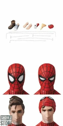 MAFEX Spider-Man: Into The Spider-Verse No.108 Spider-Man Peter B. Parker -Action Figures Store 3cbff9ba39