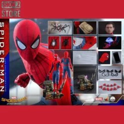 Hot Toys QS014 1/4 Spider-Man Homecoming Collectible Figure Standard Version -Action Figures Store 3d1c6c9830