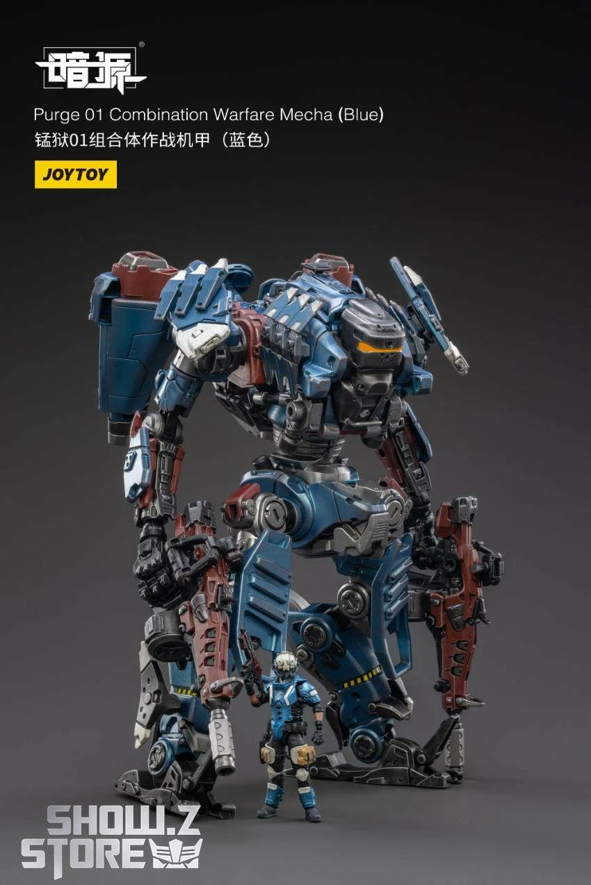 JoyToy Source 1/25 Purge 01 Combination Warfare Mecha Blue Version W/ Pilot 17 JoyToy Source 1/25 Purge 01 Combination Warfare Mecha Blue Version W/ Pilot - Image 15