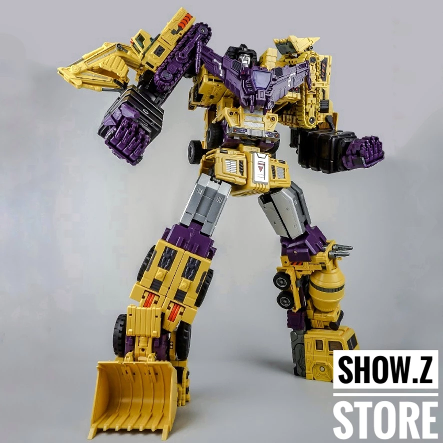 Toyworld TW-C07B Constructor Devastator Yellow Set Of 6 3 Toyworld TW-C07B Constructor Devastator Yellow Set Of 6