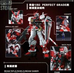 Daban DB 1/60 PG MBF-P02 MBFP02 Gundam Astray Red Frame 8 Daban DB 1/60 PG MBF-P02 MBFP02 Gundam Astray Red Frame -Action Figures Store 3f310ca9bb