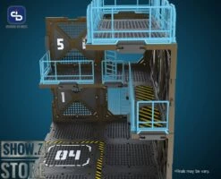 FreshRetro 1/18 1/24 SIB04 Scene In Box Fortifications-B Model Kit -Action Figures Store 3fbf6ca35c
