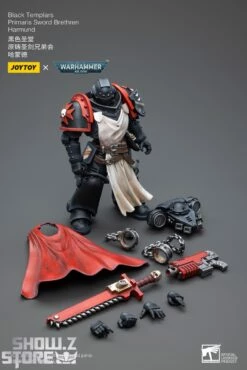 JoyToy Source 1/18 Warhammer 40K Black Templars Primaris Sword Brethren Harmund -Action Figures Store 40c039b4a4