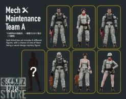 JoyToy Source 1/18 Mech Maintenance Team A Set Of 6 -Action Figures Store 41144a6a35
